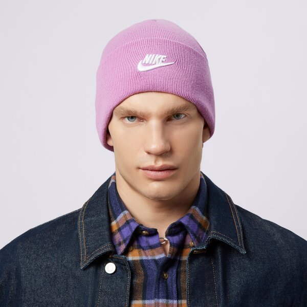 Sieviešu ziemas cepure NIKE CEPURE U NK PEAK BEANIE TC FUT fb6528-532 krāsa rozā