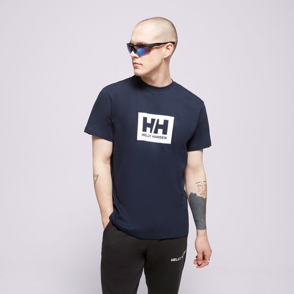 Vīriešu t krekli HELLY HANSEN T-SHIRT HH BOX T 53285599 krāsa melna