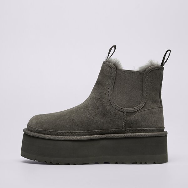 Casual sievietēm UGG NEUMEL PLATFORM CHELSEA 1134526-grey krāsa pelēka