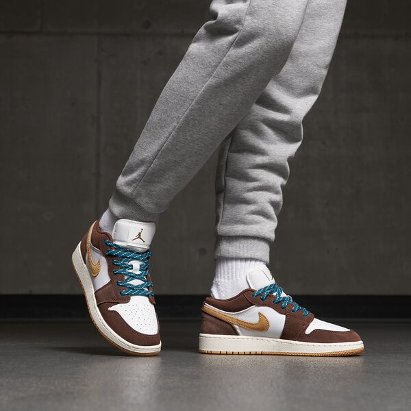 Sporta apavi bērniem AIR JORDAN 1 LOW SE fb2216-200 krāsa brūna