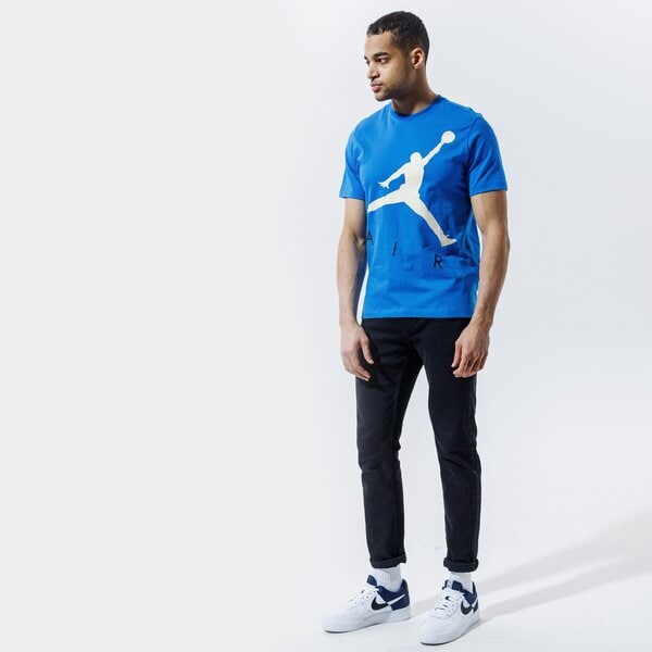 Vīriešu t krekli JORDAN T-SHIRT JUMPMAN AIR HBR cv3425-403 krāsa zila