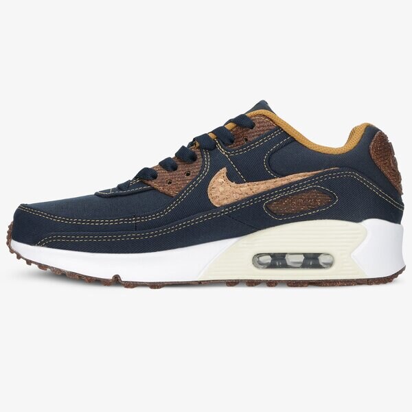 Sporta apavi bērniem NIKE AIR MAX 90 SE dc7774-400 krāsa tumši zila
