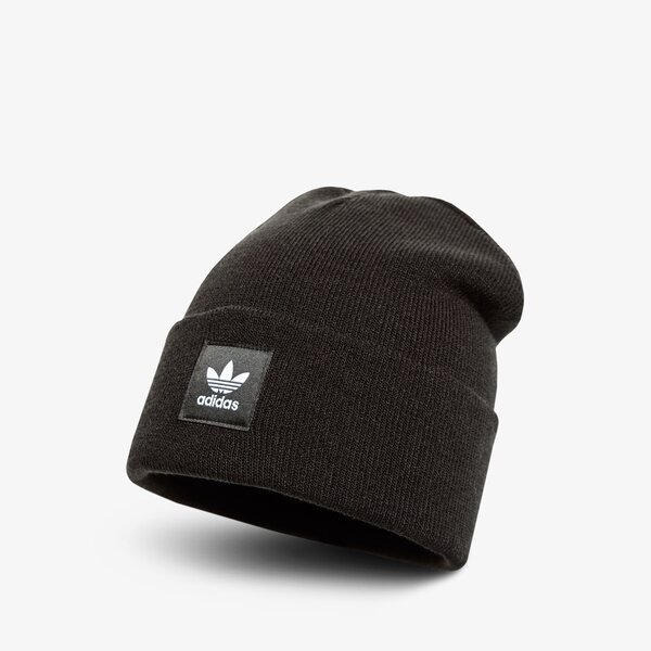 Sieviešu ziemas cepure ADIDAS TREFOIL BEANIE  ed8712 krāsa melna