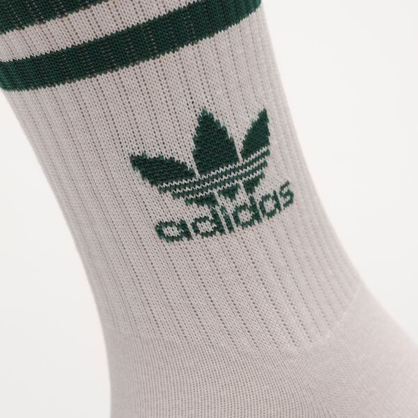 Sieviešu zeķes ADIDAS ZEĶES 3-PACK SOCKS CREW il5026 krāsa balta