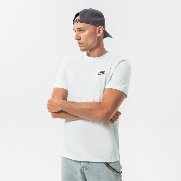 Vīriešu t krekli NIKE T-SHIRT SPORTSWEAR CLUB FLEECE ar4997-394 krāsa zaļa