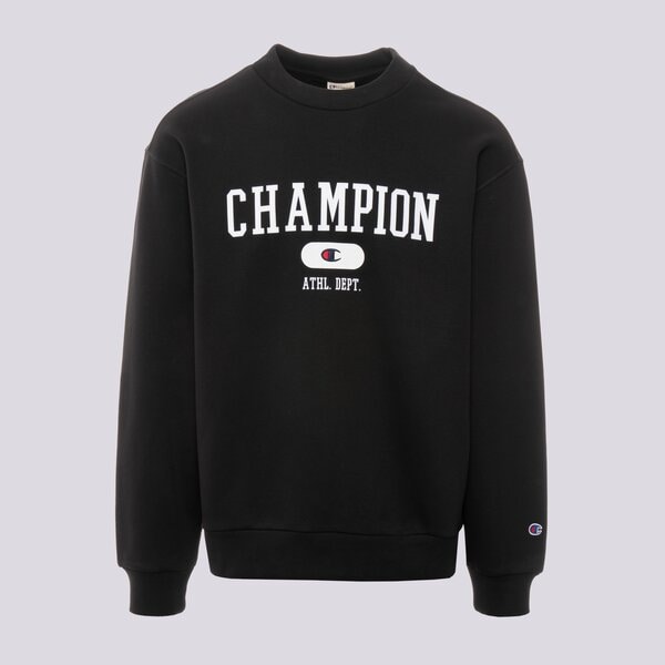 Vīriešu džemperis CHAMPION DŽEMPERIS CREWNECK SWEATSHIRT 220431kk001 krāsa melna