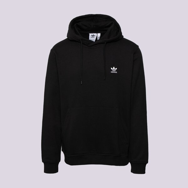 Vīriešu džemperis ADIDAS  DŽEMPERIS AR KAPUCI  ESS HOODIE FT jd2404 krāsa melna