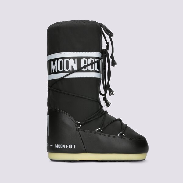 Casual sievietēm MOON BOOT NYLON 14004400001 krāsa melna