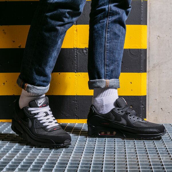 Sporta apavi vīriešiem NIKE AIR MAX 90  dc9388-002 krāsa melna