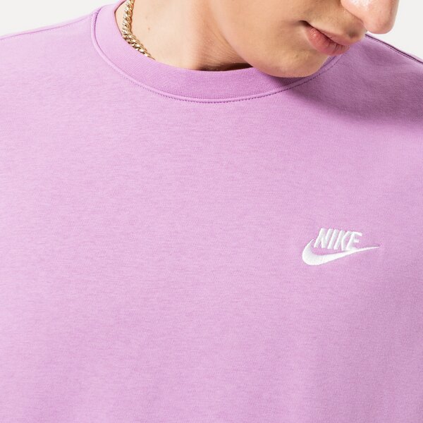 Vīriešu džemperis NIKE DŽEMPERIS SPORTSWEAR CLUB FLEECE bv2662-591 krāsa violeta