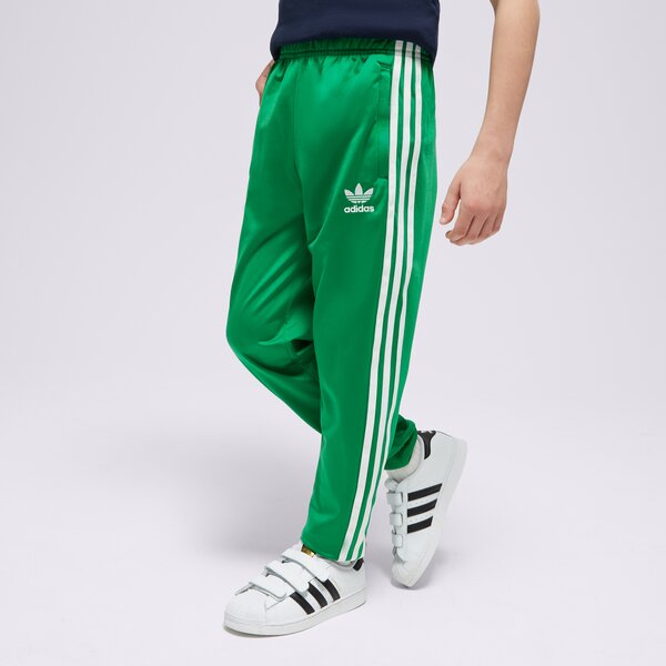 Bērnu bikses ADIDAS BIKSES SST TRACK PANTS BOY in4759 krāsa zaļa