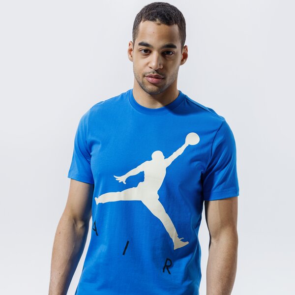 Vīriešu t krekli JORDAN T-SHIRT JUMPMAN AIR HBR cv3425-403 krāsa zila