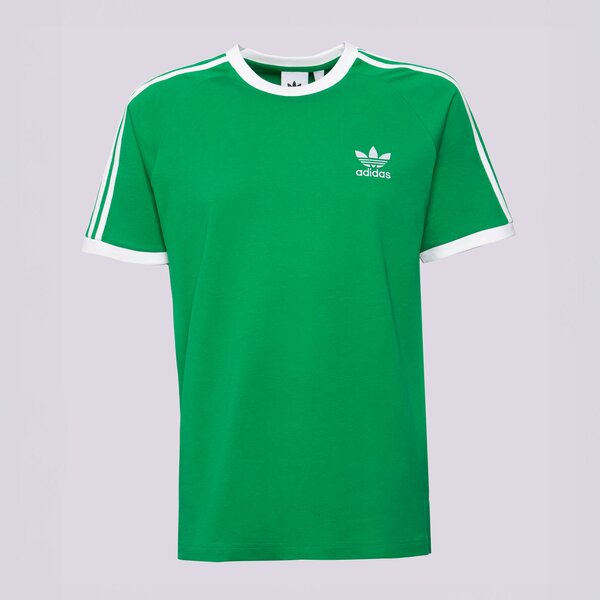 Vīriešu t krekli ADIDAS T-SHIRT 3-STRIPES TEE im0410 krāsa zaļa