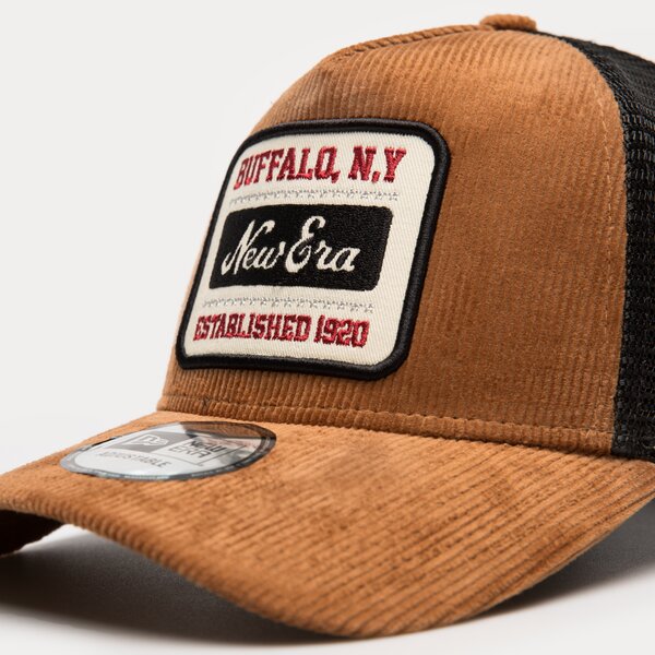 Vīriešu cepure ar nagu NEW ERA CEPURE CORD TRUCKER NEWERA BRW NONE 60364187 krāsa brūna