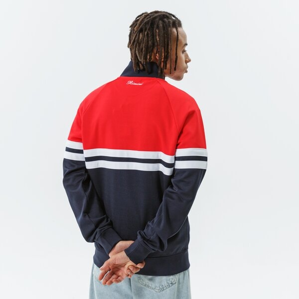Vīriešu džemperis ELLESSE DŽEMPERIS AR RĀVĒJSLĒDZĒJU    RIMINI TRACK TOP NAVY/ shi00892442 krāsa tumši zila