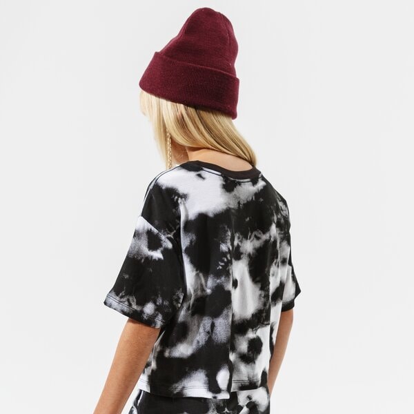 T krekli bērniem JORDAN T-SHIRT JORDAN GIRL TIE DYE BOXY TEE GIRL 45a764-k04 krāsa melna