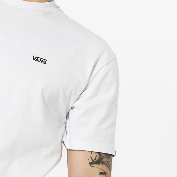 Vīriešu t krekli VANS T-SHIRT MN LEFT CHEST LOGO TEE WHITE vn0a3czeyb21 krāsa balta