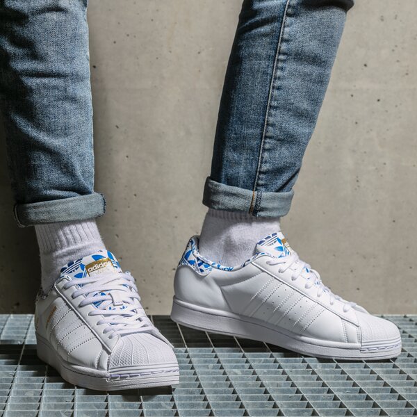 Sporta apavi vīriešiem ADIDAS SUPERSTAR  h00186 krāsa balta
