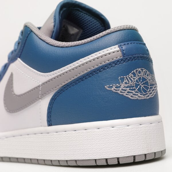 Sporta apavi bērniem AIR JORDAN 1 LOW  553560-412 krāsa zila
