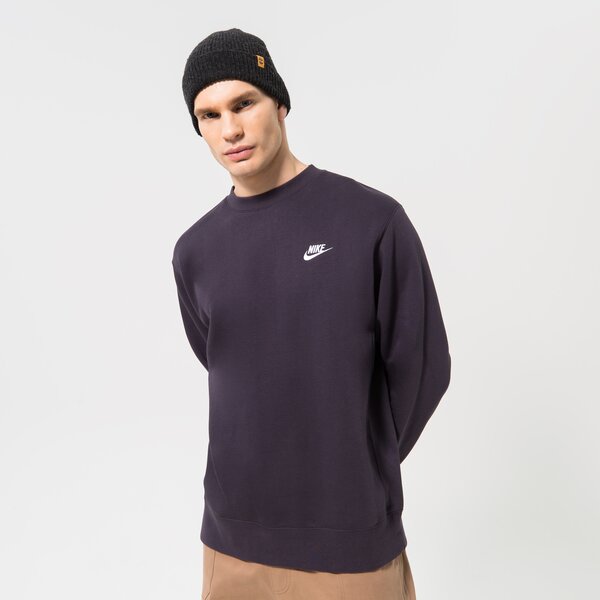 Vīriešu džemperis NIKE DŽEMPERIS SPORTSWEAR CLUB FLEECE bv2662-540 krāsa violeta