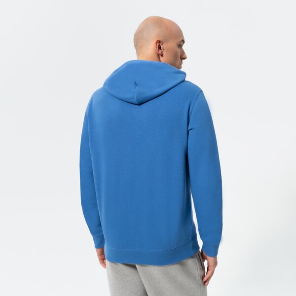 Vīriešu džemperis CHAMPION  DŽEMPERIS AR KAPUCI  HOODED SWEATSHIRT 217142bs007 krāsa zila