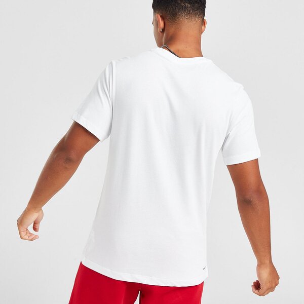 Vīriešu t krekli JORDAN T-SHIRT CENTRAL LOGO T-SHIRT cw5190-102 krāsa balta