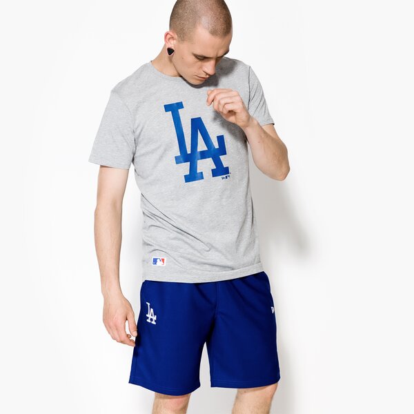 Vīriešu t krekli NEW ERA T-SHIRT LS MLB BASIC TEE LA DODGERS 11204002 krāsa pelēka