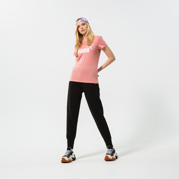 Krekli sievietēm PUMA T-SHIRT ESS LOGO (S) 586775 63 krāsa rozā