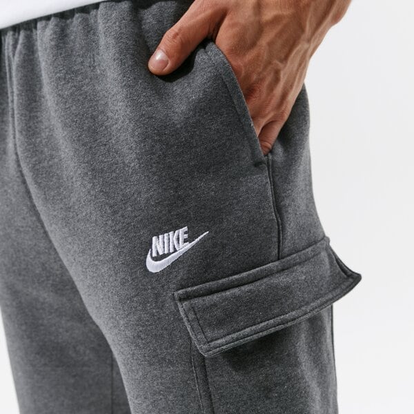 Vīriešu bikses NIKE BIKSES SPORTSWEAR CLUB FLEECE cd3129-071 krāsa pelēka