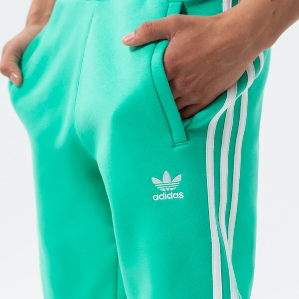 Vīriešu bikses ADIDAS BIKSES 3-STRIPES PANT hf2102 krāsa zaļa