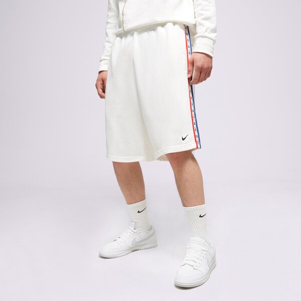Vīriešu šorti NIKE ŠORTI TAPE SHORTS dr9973-100 krāsa balta