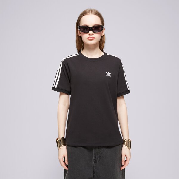 Krekli sievietēm ADIDAS T-KREKLS 3 STRIPE TEE iu2420 krāsa melna