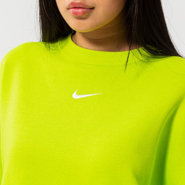 Sieviešu džemperis NIKE DŽEMPERIS W NSW ESSNTL CLCTN FLC OS CRW dj7665-321 krāsa zaļa