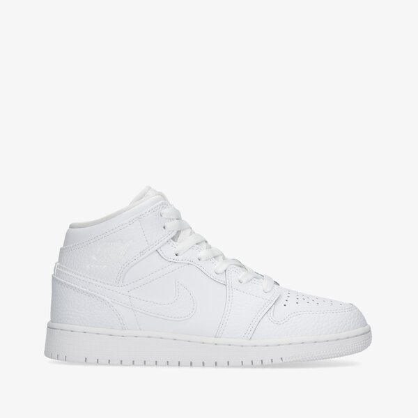 Sporta apavi bērniem AIR JORDAN 1 MID 554725-130 krāsa balta