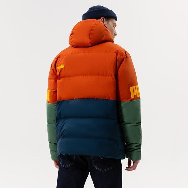 Ziemas jaka vīriešiem PUMA JAKA ZIEMAS PUMA POWER HOODED DOWN PUFFER 849335 64 krāsa tumši zila