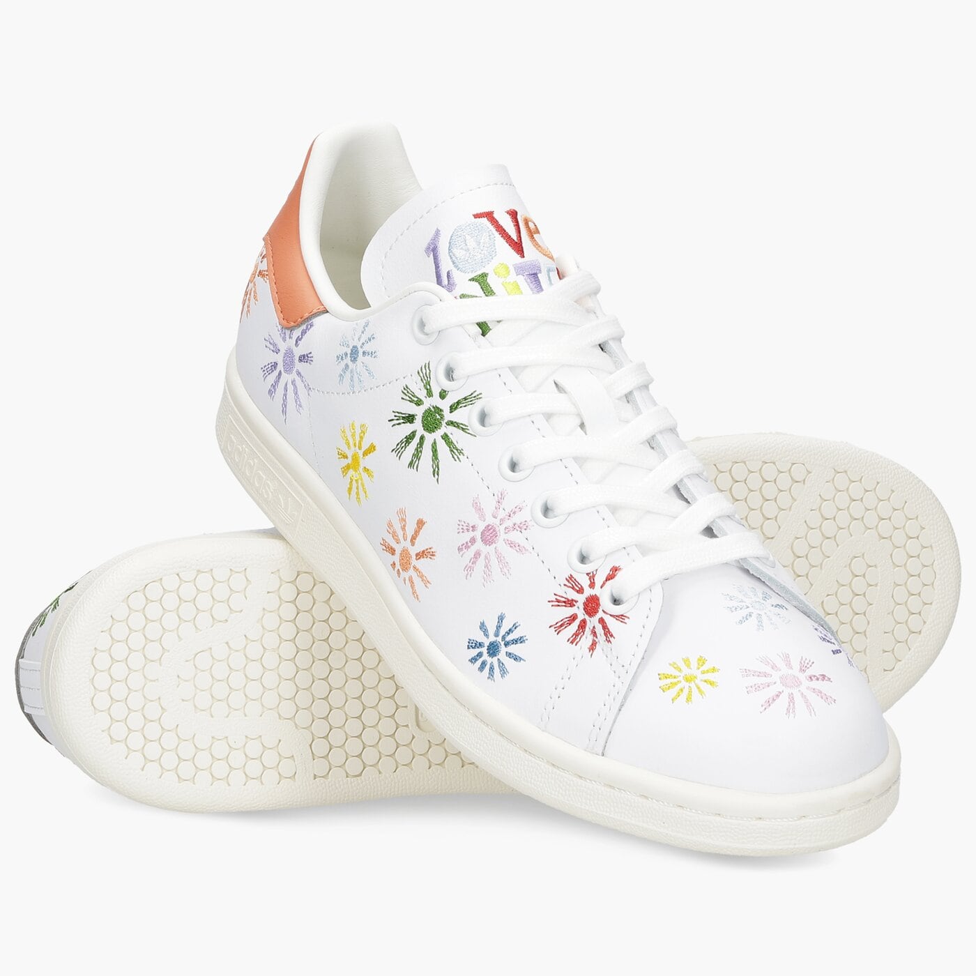 Sporta apavi sievietēm ADIDAS STAN SMITH PRIDE gw2417 krāsa balta