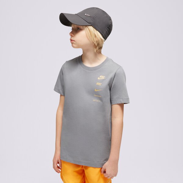 T krekli bērniem NIKE T SHIRT B NSW SI GRAPHIC BOY fv2339-065 krāsa pelēka