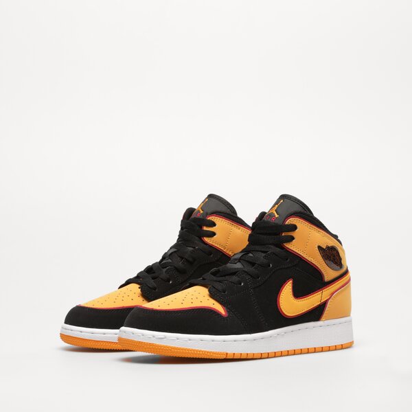 Sporta apavi bērniem AIR JORDAN 1 MID SE fj4924-008 krāsa oranža