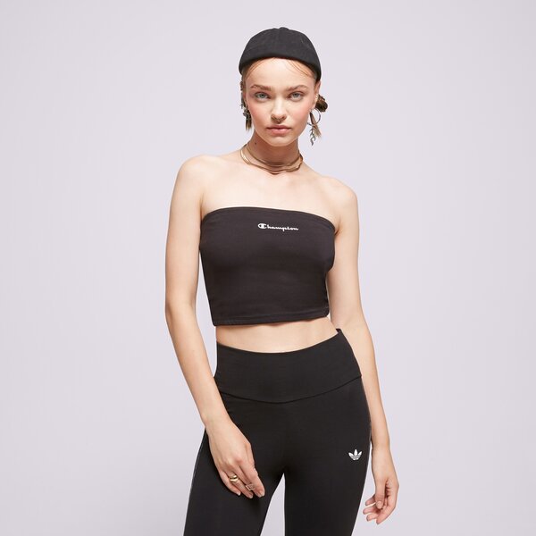 Krekli sievietēm CHAMPION SCRIPT BANDEAU TOP  114857nbkkk001 krāsa melna