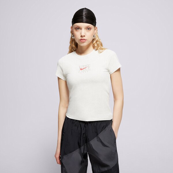 Krekli sievietēm NIKE T-SHIRT W NSW SS SLIM TEE PNX GRX ib2444-051 krāsa balta