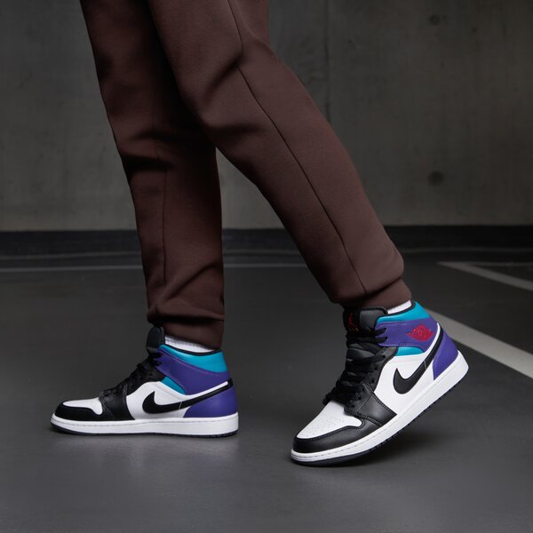 Sporta apavi vīriešiem AIR JORDAN 1 MID  dq8426-154 krāsa balta