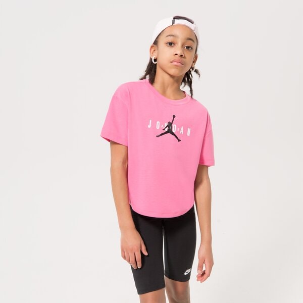 T krekli bērniem JORDAN T-KREKLS MJ HBR SUSTAINABLE TEE GIRL 45b923-aa7 krāsa rozā