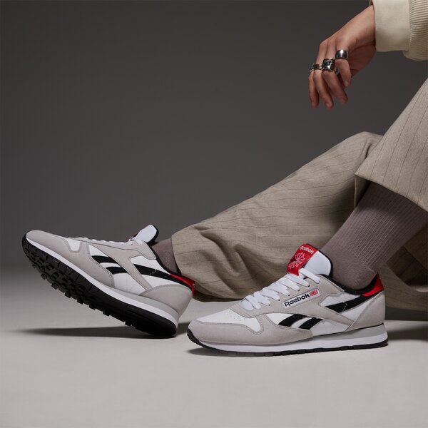 Sporta apavi vīriešiem REEBOK CLASSIC LEATHER 100209513 krāsa balta