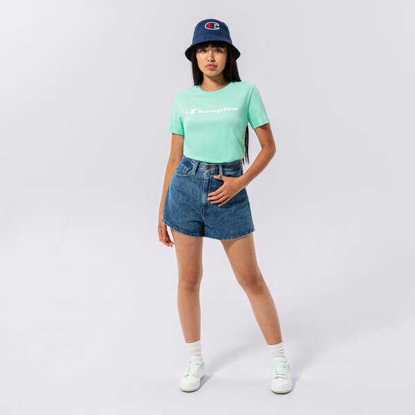 Krekli sievietēm CHAMPION T-SHIRT CREWNECK T-SHIRT 114911gs101 krāsa zaļa