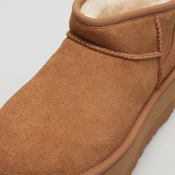 Casual sievietēm UGG CLASSIC ULTRA MINI PLATFORM 1135092-che krāsa brūna