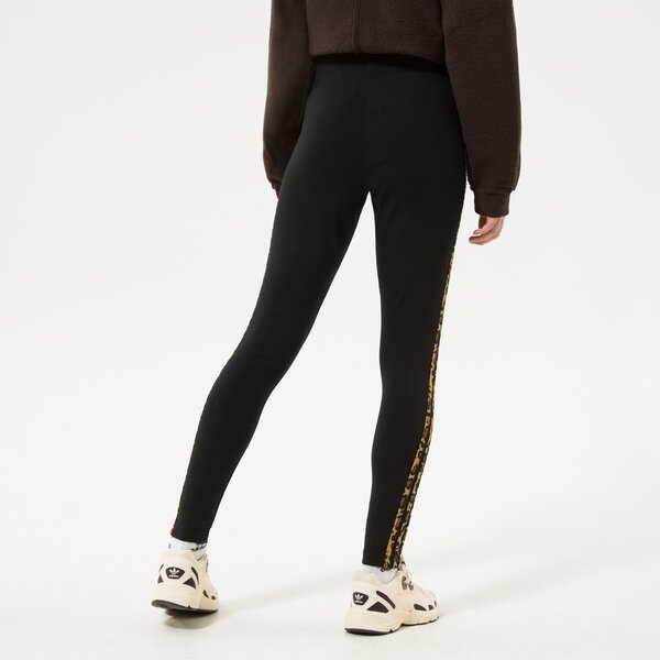 Sieviešu bikses ADIDAS LEGGINGS 3 STRIPES TIGHT hb4767 krāsa melna