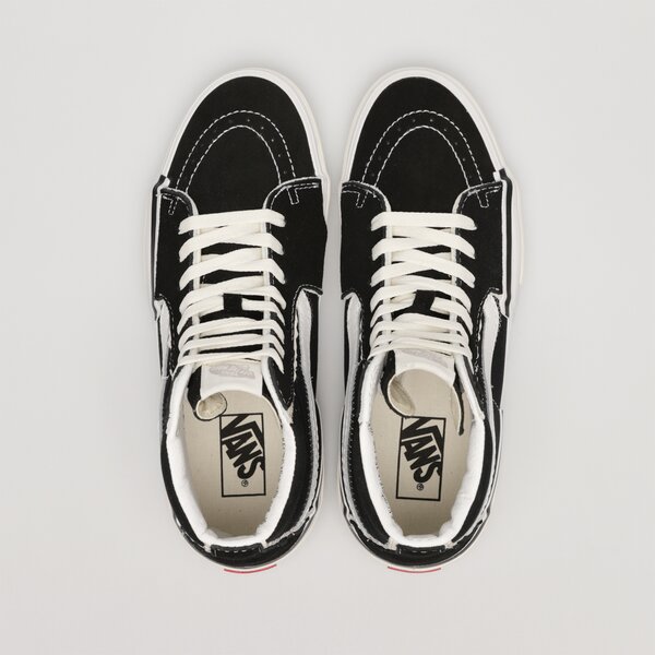 Sporta apavi vīriešiem VANS SK8-HI RECONSTRUCT vn0005uk6bt1 krāsa melna