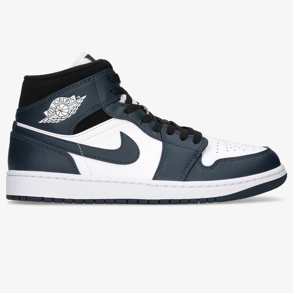 Sporta apavi vīriešiem AIR JORDAN 1 MID  554724-411 krāsa tumši zila