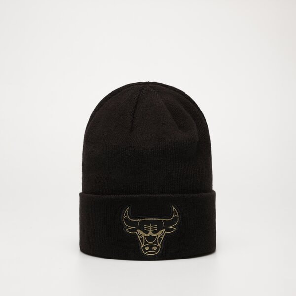 Vīriešu ziemas cepure NEW ERA CEPURE BADGE BEANIE BULLS CHICAGO BULLS 60364359 krāsa melna