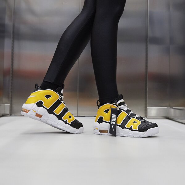 Sporta apavi bērniem NIKE AIR MORE UPTEMPO fn0262-001 krāsa dzeltena